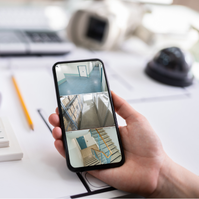 Boise security camera feed on cell phone